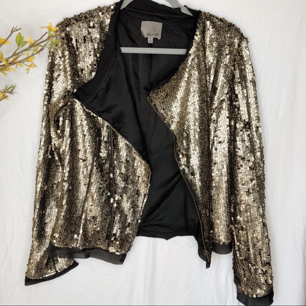 Sparkly Jacket from Aryn K Size L